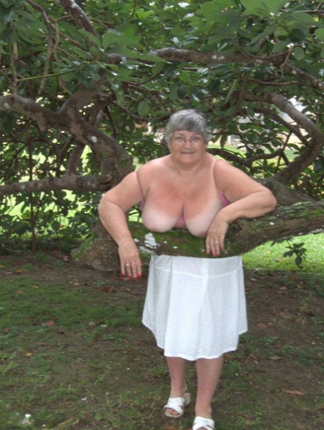 thick granny homemade art naked image