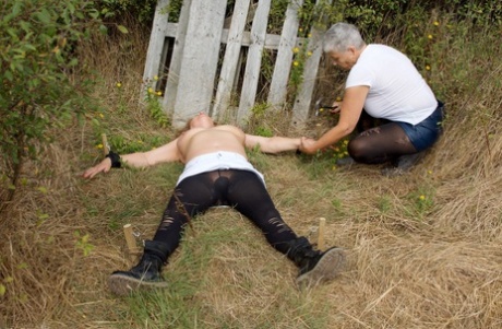 old woman being bathed pornographic photos